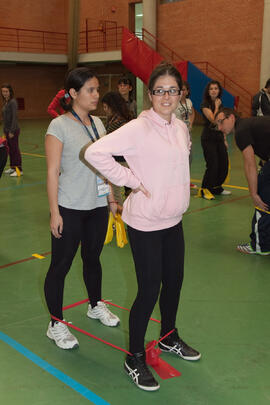 Taller de Fuerza y Equilibrio. 4º Congreso Internacional de Actividad Físico-Deportiva para Mayores. Complejo Polideportivo Universitario. Marzo de 2011