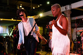 Concierto de Free Soul Band. Festival solidario en los Baños del Carmen. Cursos de Verano de la Universidad de Málaga. Málaga. Julio de 2019