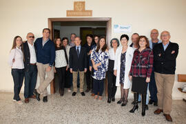 Foto de grupo. Personal e instalaciones del Departamento de Farmacología. Facultad de Medicina. Noviembre de 2015
