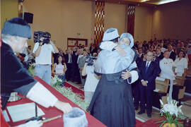 Apertura del Curso Académico 2002/2003 de la Universidad de Málaga. Paraninfo. Octubre de 2002