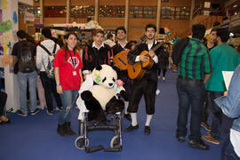 Jornadas de Puertas Abiertas de la Universidad de Málaga. Complejo Polideportivo Universitario. Abril de 2015