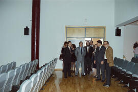 Visita del gobernador de Puerto Rico a la Universidad de Málaga y Obispado. 1993