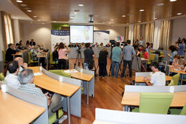 Presentación de los cursos de verano de la Universidad de Málaga. Rectorado. Mayo de 2014