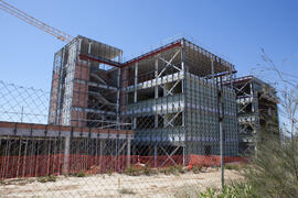 Construcción del Instituto de Hortofruticultura Subtropical y Mediterránea. Campus de Teatinos. Septiembre de 2016