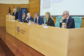 Mesa presidencial. Presentación de la Fundación CITAC. Edificio del Rectorado. Julio de 2024