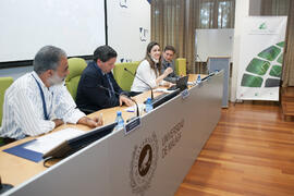 Encuentro de rectores de Brasil, Portugal y España: Fomento de la cultura emprendedora. Edificio del Rectorado. Octubre de 2015
