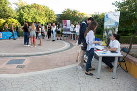 Welcome to UMA. Bienvenida a los alumnos de intercambio internacional de la Universidad de Málaga. Jardín botánico. Octubre de 2017