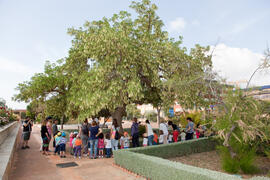 Excursión de la Escuela Infantil Francisca Luque al Jardín Botánico. Campus de Teatinos. Mayo de 2014