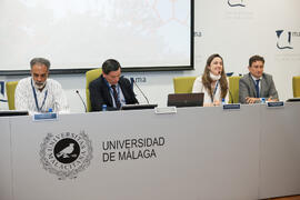 Encuentro de rectores de Brasil, Portugal y España: Fomento de la cultura emprendedora. Edificio del Rectorado. Octubre de 2015