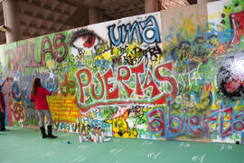 Jornadas de Puertas Abiertas de la Universidad de Málaga. Complejo Polideportivo Universitario. Abril de 2008