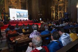 Actuación musical. Apertura del Curso Académico 2022/2023 de la Universidad de Sevilla y entrega de su medalla de oro a la Universidad de Málaga. Iglesia de la Anunciación, Sevilla. Septiembre de 2022