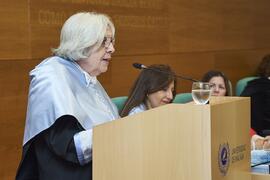 Laudatio de Asunción Rallo Gruss. Investidura como "Doctores Honoris Causa" de Antonio García Berrio y Pilar Palomo Vázquez por la Facultad de Filosofía y Letras de la Universidad de Málaga. Edificio del Rectorado. Junio de 2024