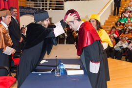 Investidura de nuevos doctores por la Universidad de Málaga. Salón de Actos de la Facultad de Derecho. Enero de 2013