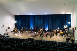Concierto de Bandas Sonoras de la 30 edición de Fancine de la Universidad de Málaga. Auditorio de la Escuela Técnica de Ingeniería de Telecomunicaciones e Informática. Noviembre de 2020