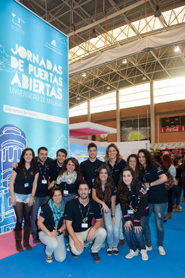 Jornadas de Puertas Abiertas de la Universidad de Málaga. Complejo Polideportivo Universitario. Abril de 2014