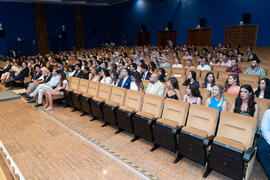 Asistentes. Graduación de Másters de la Facultad de Ciencias Económicas y Empresariales de la Universidad de Málaga. Paraninfo. Junio de 2019