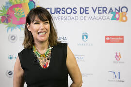 Mabel Lozano. Curso "Mujeres frente a la violencia". Cursos de verano 2018 de la Universidad de Málaga. Marbella. Julio de 2018