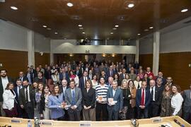 I Premios del Aula de Economía y Deporte de la Universidad de Málaga. Edificio del Rectorado. Febrero de 2024