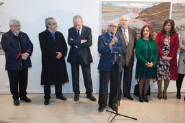 Inauguración de la exposición "Paisajes Andaluces", de Eugenio Chicano. Museo del Patrimonio Municipal. Diciembre de 2016