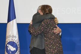 Toma de posesión de María del Mar Roldán García como profesora titular del Área de Lenguajes y Sistemas Informáticos de la Universidad de Málaga. Toma de posesión de nuevos catedráticos y profesores titulares de la Universidad de Málaga. Paraninfo. Noviembre de 2023