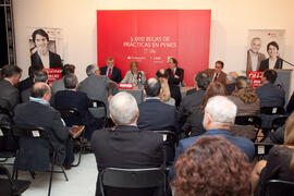 Presentación "Becas Santanter CRUE CEPYME: Prácticas Profesionales en Empresa". Rectorado. Noviembre de 2012