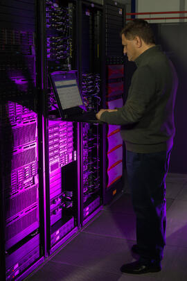 Súpercomputador Picasso. Centro de Supercomputación y Bioinnovación de la Universidad de Málaga. Parque Tecnológico de Andalucía. Noviembre de 2016