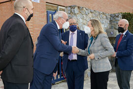Visita de la Ministra de Economía Nadia Calviño a la Universidad de Málaga. Facultad de Ciencias Económicas y Empresariales. Enero de 2022