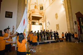 Clausura del Campeonato del Mundo Universitario de Golf en el Colegio de Santa María La Mayor, Antequera. Junio de 2010