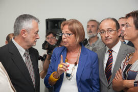 Inauguración de la ampliación del Campus de Teatinos de la Universidad de Málaga. Septiembre de 2009