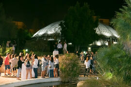 Welcome to UMA. Bienvenida a los alumnos de intercambio internacional de la Universidad de Málaga. Jardín botánico. Octubre de 2017