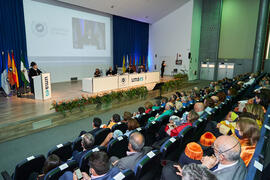 Intervención de José Ángel Narváez. Apertura del Curso Académico 2021/2022 de la Universidad de Málaga. Escuela Técnica Superior de Ingeniería Informática y Telecomunicaciones. Septiembre de 2021