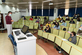 Aulas y comedor de la Facultad de Ciencias de la Universidad de Málaga. Campus de Teatinos. Octubre de 2020