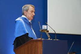Javier Laserna. Apertura del Curso Académico 2023/2024 de la Universidad de Málaga. Paraninfo. Septiembre de 2023
