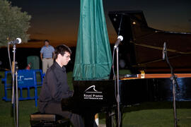 Actuación del grupo universitario "Good & Jazz". Inauguración del Campeonato Mundial Universitario de Golf. Antequera Golf. Junio de 2010