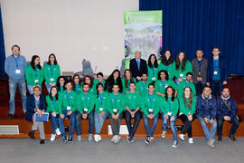 Organizadores y voluntariado. 6º Congreso Internacional de Actividad Física Deportiva para Mayores. Escuela Técnica Superior de Ingeniería de Telecomunicaciones y de Informática. Marzo de 2015