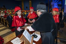 Investidura de Emilia Casas Baamonde como Doctora "Honoris Causa" por la Facultad de Derecho de la Universidad de Málaga. Paraninfo. Noviembre de 2022