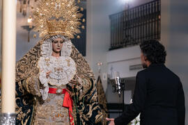 Actuación de Arcángel en la Casa Hermandad de la Archicofradía del Paso y la Esperanza. Málaga. Marzo de 2021