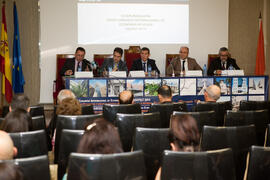 Sesión inaugural del XVIII Congreso de ASEPELT. Facultad de Ciencias Económicas y Empresariales. Octubre de 2014