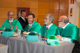 Investidura como Doctor "Honoris Causa" de D. Humberto Maturana Romesín y D. José Gimeno Sacristán por la Universidad de Málaga. Facultad de Derecho. Noviembre de 2010