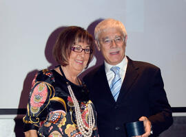 Cena de gala con motivo al homenaje para los jubilados y personal que cumple 25 años de servicio en la Universidad de Málaga. Hotel Barceló. Febrero de 2009