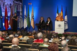 Intervención de Alejandro Portes en su investidura como Doctor "Honoris Causa" por la Universidad de Málaga. Paraninfo. Octubre de 2024