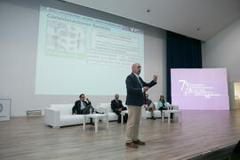 Miguel Ángel Morales Cevidanes. Panel de expertos. 7º Congreso Internacional de Actividad Física Deportiva para Mayores. Escuela Técnica Superior de Ingeniería de Telecomunicaciones y de Informática. Noviembre de 2017