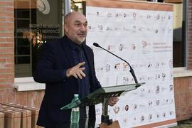 Eugenio Luque. Homenaje al personal jubilado de la Facultad de Ciencias Económicas y Empresariales. Campus de El Ejido. Septiembre de 2022