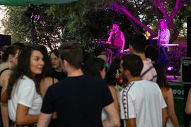 Concierto de Joe Crepúsculo. Cursos de Verano de la Universidad de Málaga. Contenedor Cultural UMA. Julio de 2018