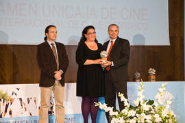 Entrega de premios del XXVI Certamen Bienal Internacional de Cine Fantástico de la Universidad de Málaga. Convento Santo Domingo, Ronda. Octubre de 2010