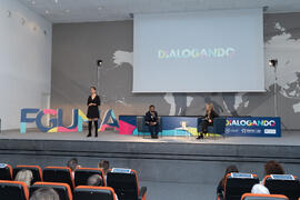 "Dialogando" con Ousman Umar. Facultad de Estudios Sociales y del Trabajo. Marzo de 2020