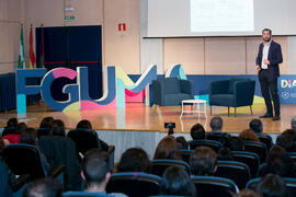 Pere Estupinyà. Conferencia "Dialogando". Facultad de Ciencias. Octubre de 2018