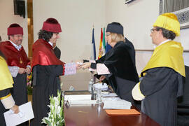 Investidura de nuevos doctores por la Universidad de Málaga. Paraninfo. Febrero de 2012