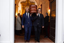 Entierro de Eugenio Chicano. Cementerio de Vélez-Málaga. Noviembre de 2019