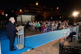 Discurso de José Ángel Narváez. Homenaje al personal jubilado o que cumple 25 años de servicio en la Universidad de Málaga. Jardín Botánico. Septiembre de 2021